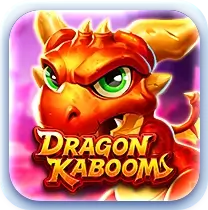 VertexPlay Slot Logo - Dragon Kaboom